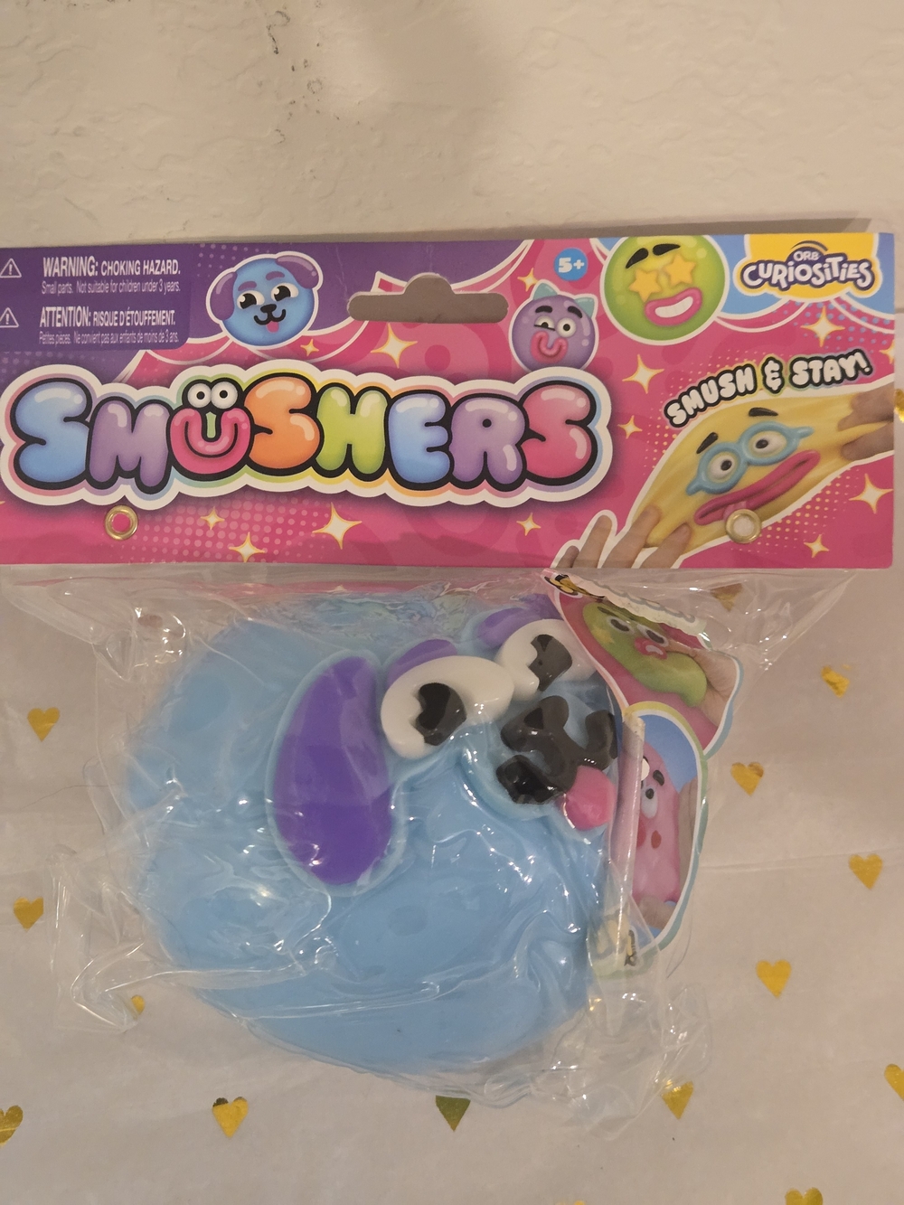 Usher Blue Stretchy Squishy Plush Toy - Usher